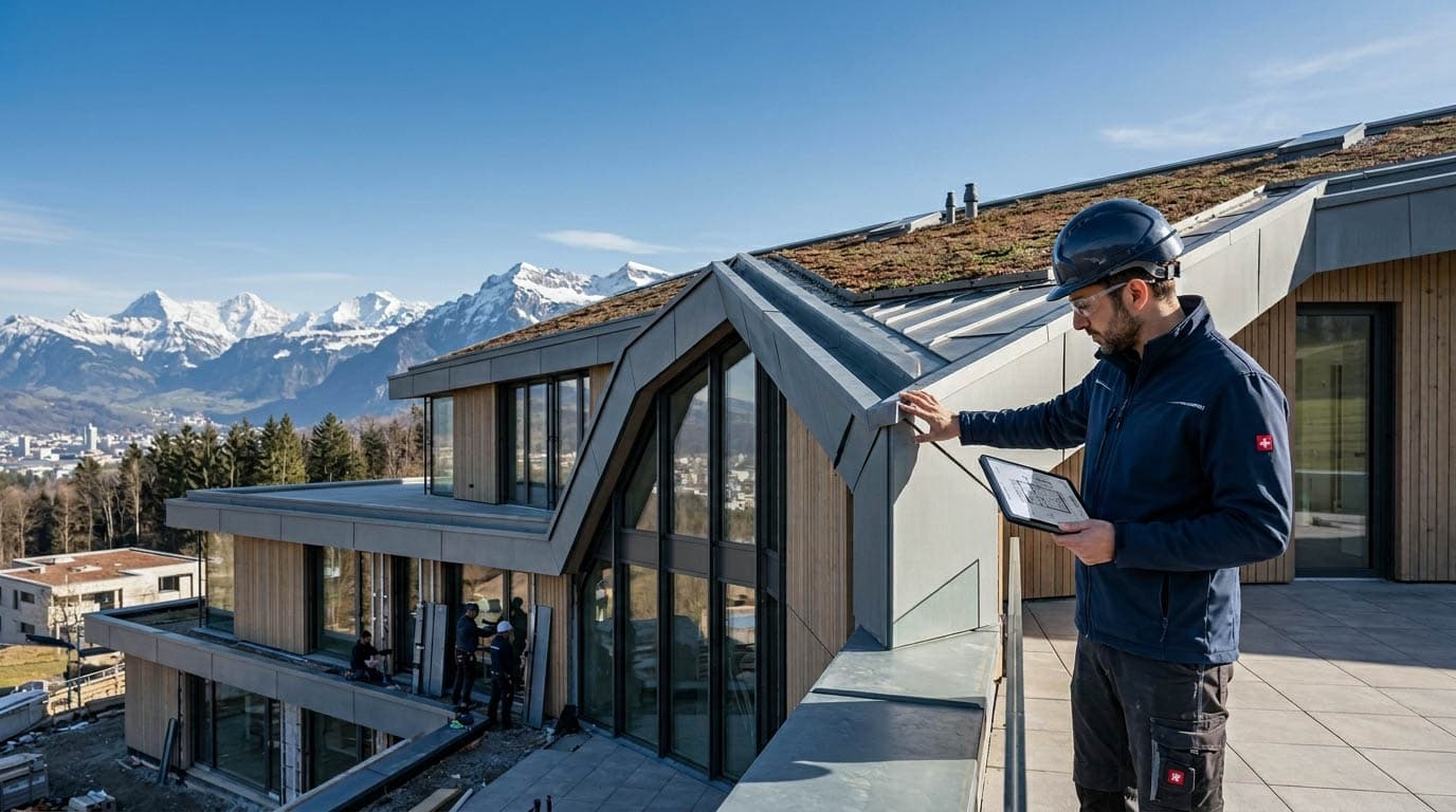 Marcanio GmbH - Moderne Gebäudehülle und Dachkonstruktion Expertise in der Schweiz